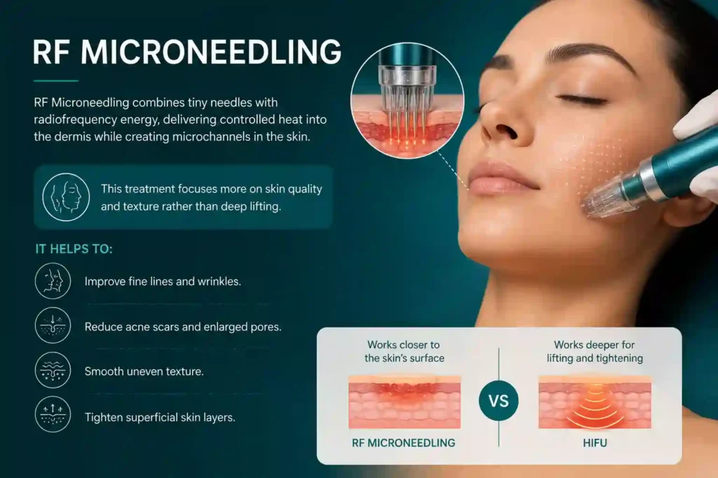 What Does RF Microneedling Do That HIFU Alone Cannot Edgware