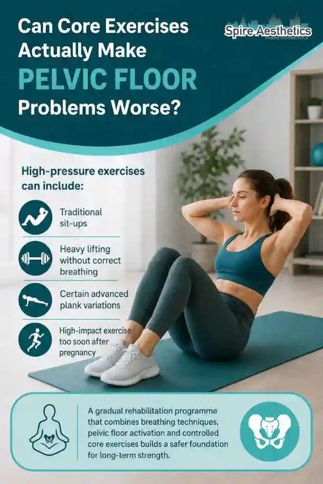 Can Strengthening Your Core Alone Actually Make Pelvic Floor Problems Worse Edgware?